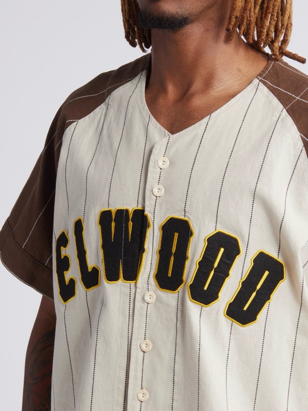 Elwood Baseball Jersey, Size: L - Picture 3 of 5